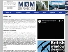 Tablet Screenshot of m-mservices.com
